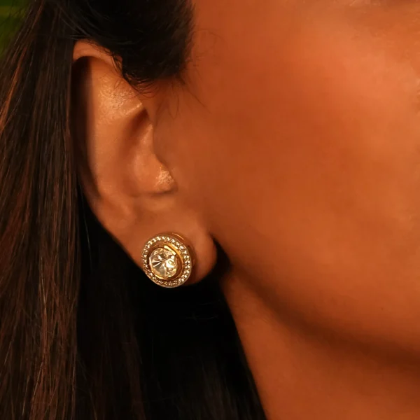 3_Kundan_Halo_Stud_925_Silver_Earrings_with_Gold_Polish_Noorish_Jewellery